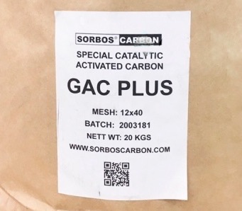 Уголь по сероводороду GAC PLUS загрузка для фильтров очистки воды